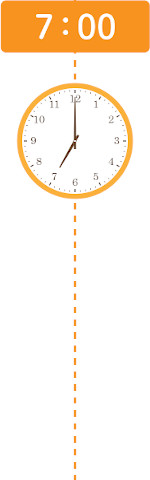 7：00